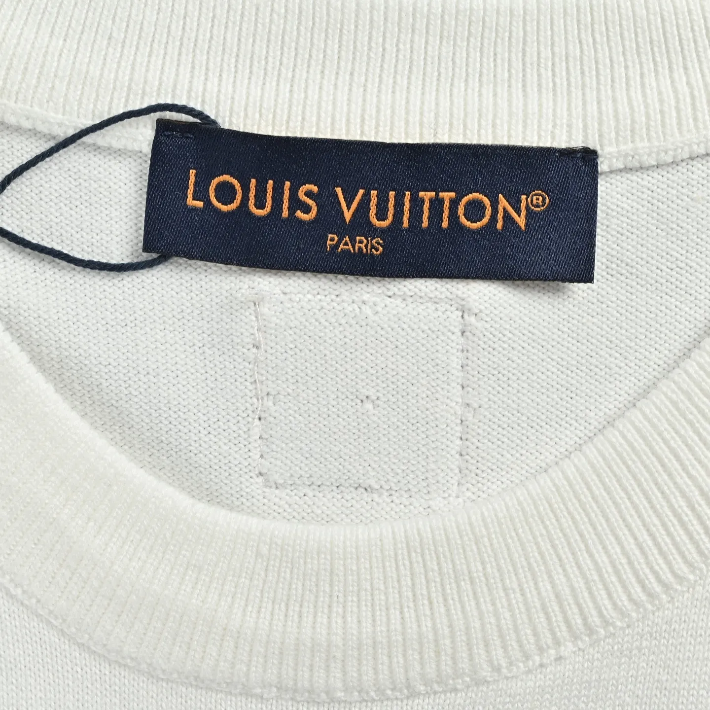 Louis Vuitton/Louis Vuitton fox letter embroidered knitted short sleeves